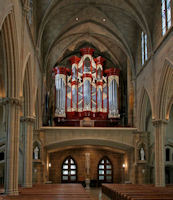 Pipe organ at St Joseph's Cathedral, Columbus, OH